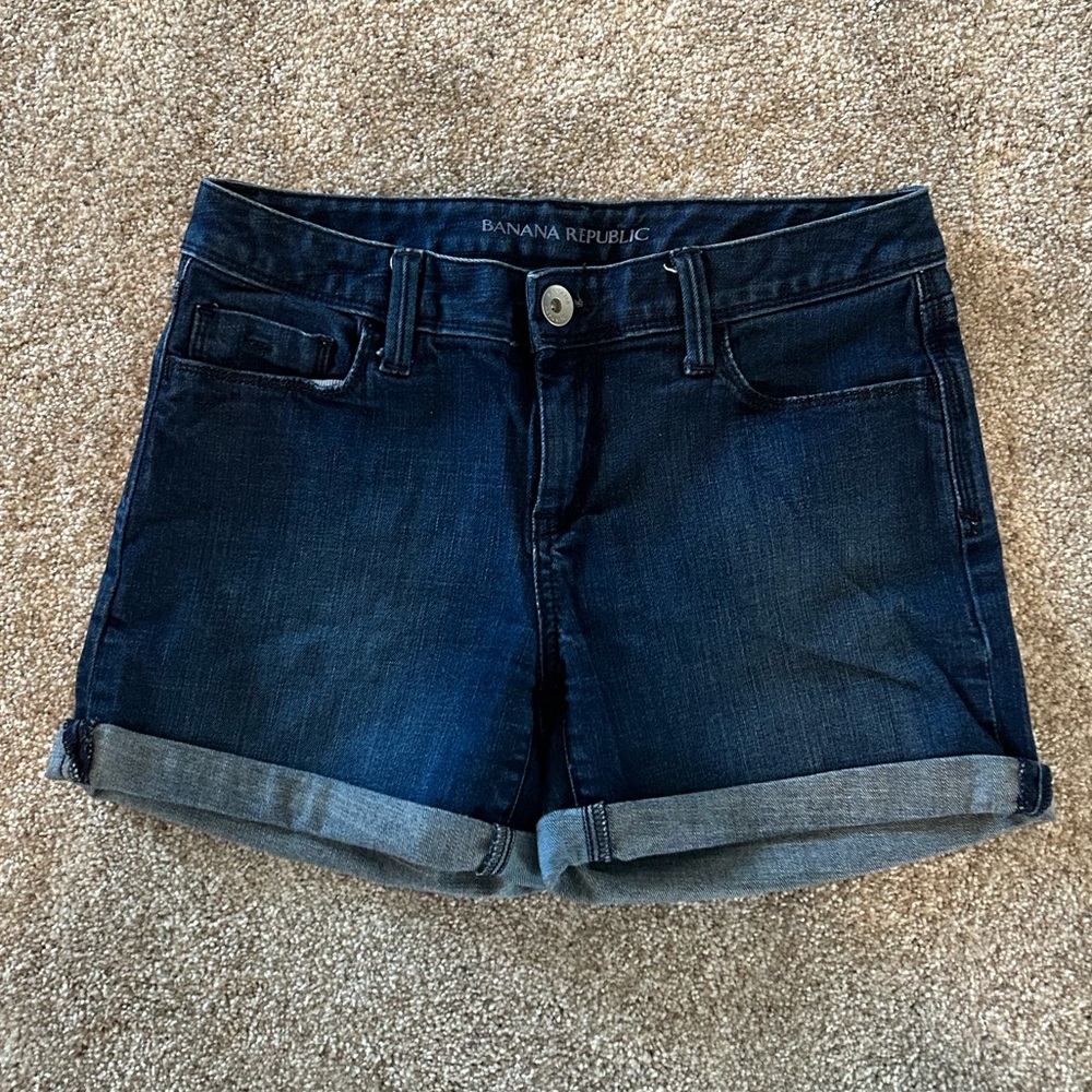 Banana Republic denim shorts, size 26